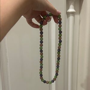 Elegant Multicolor Beaded Necklace